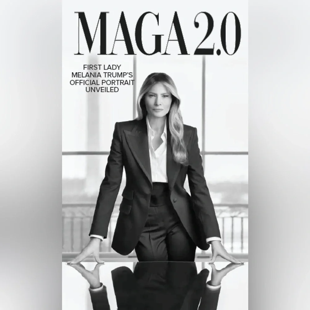 Melania Trump Hello Magazine COVER POSTER + BONUS Free Official Portrait POSTER - Picture 2 of 2